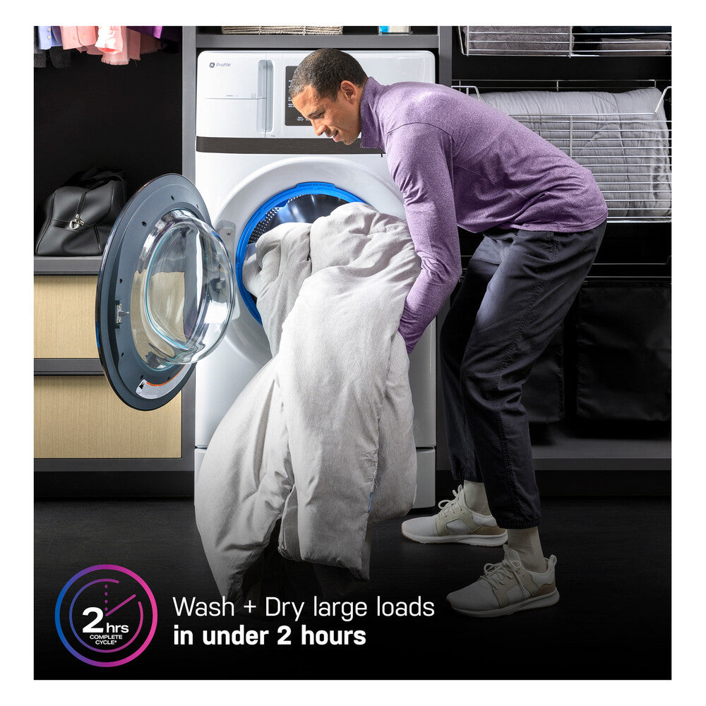 GE Profile GE Profile™ ENERGY STAR® 4.6 cu. ft. Capacity UltraFast Combo with Ventless Inve