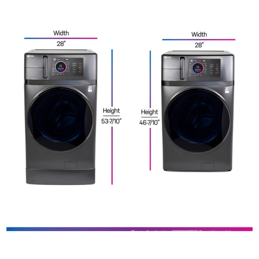 GE Profile GE Profile ENERGY STAR 4.8 cu. ft. Capacity UltraFast Combo with Ventless Invert
