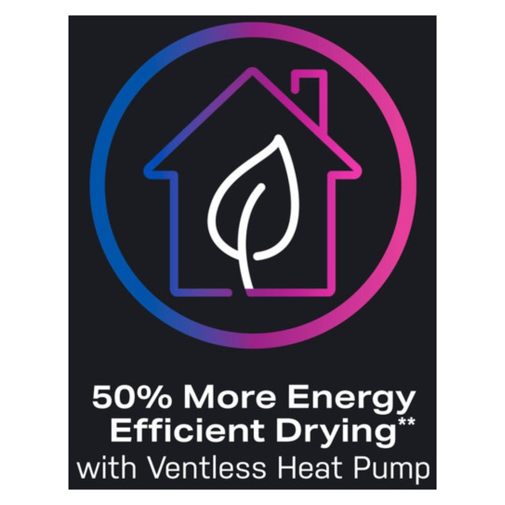 GE Profile GE Profile ENERGY STAR 4.8 cu. ft. Capacity UltraFast Combo with Ventless Invert