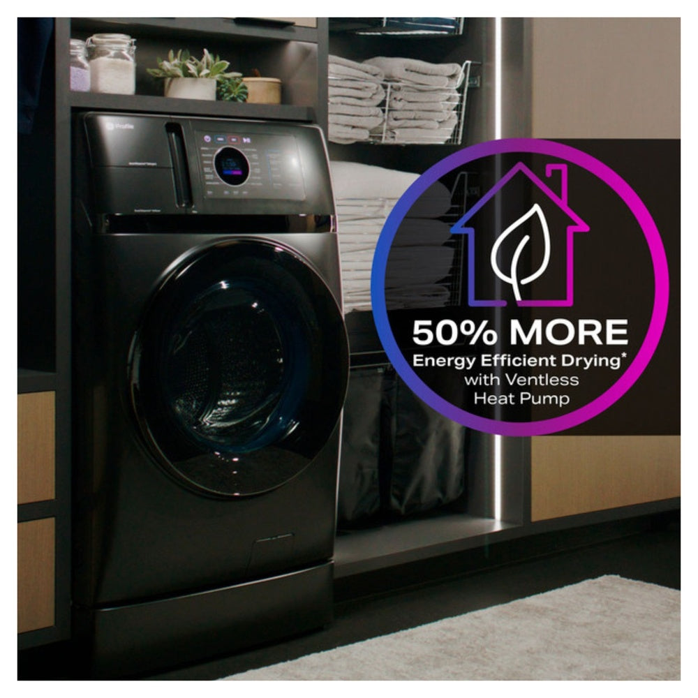 GE Profile GE Profile ENERGY STAR 4.8 cu. ft. Capacity UltraFast Combo with Ventless Invert