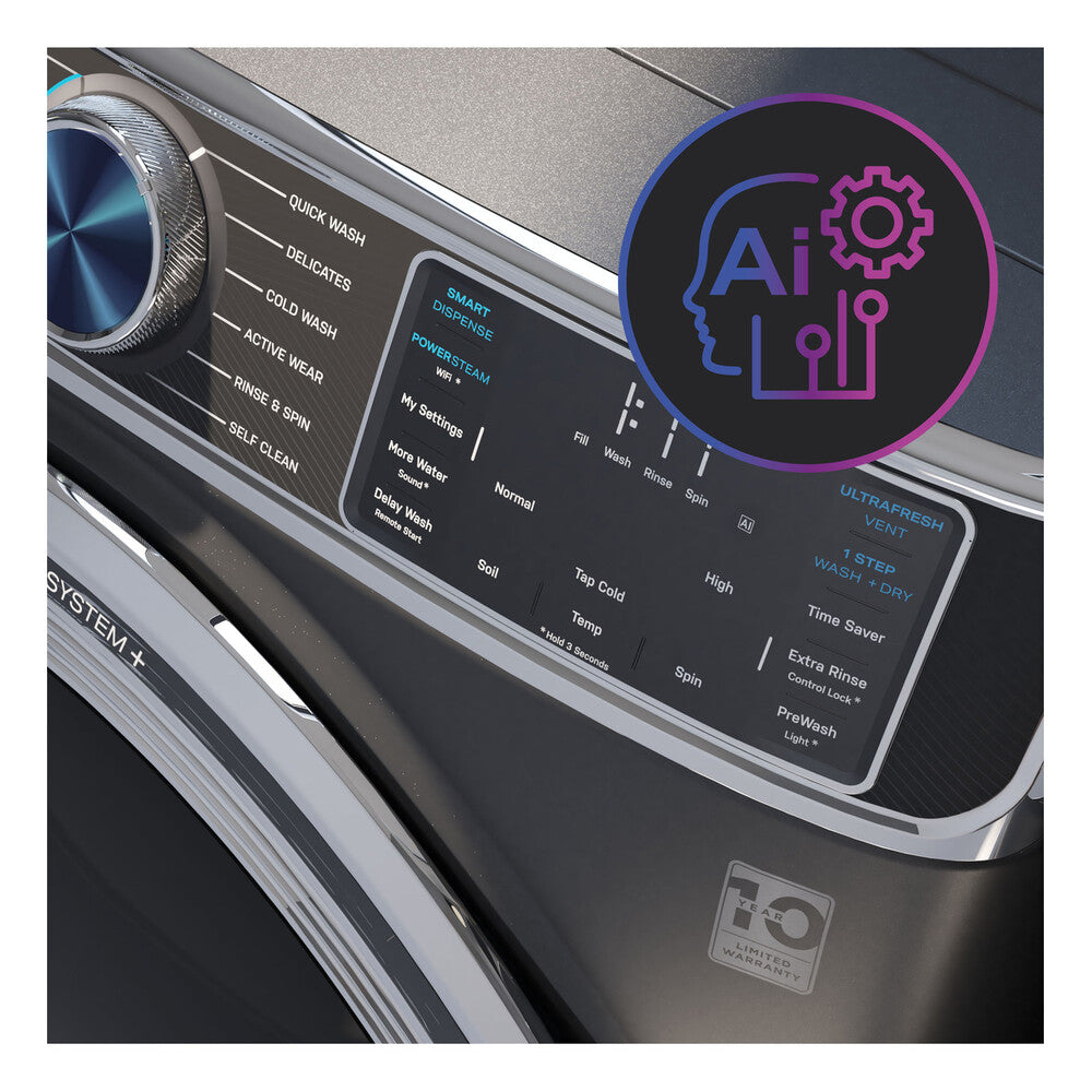GE Profile GE Profile™ 5.5 cu. ft. Capacity Smart Front Load ENERGY STAR® Steam Washer with