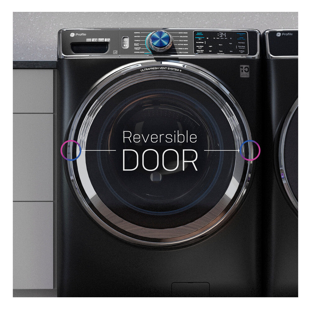 GE Profile GE Profile™ 5.5 cu. ft. Capacity Smart Front Load ENERGY STAR® Steam Washer with
