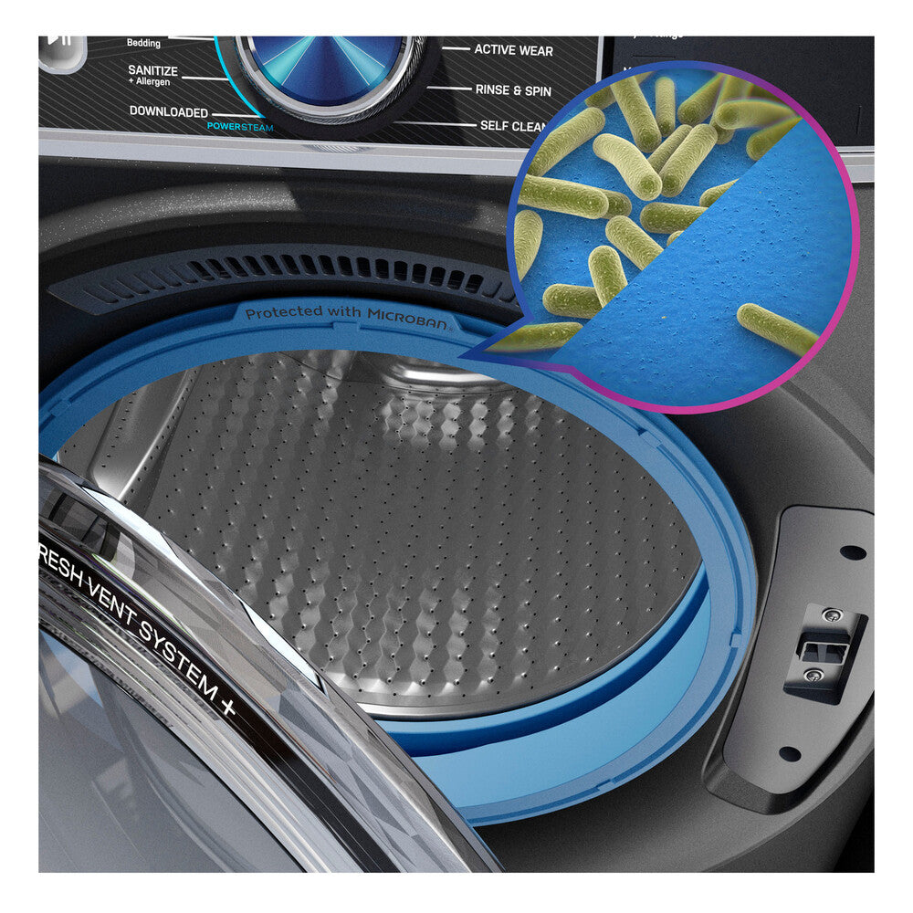 GE Profile GE Profile™ 5.5 cu. ft. Capacity Smart Front Load ENERGY STAR® Steam Washer with