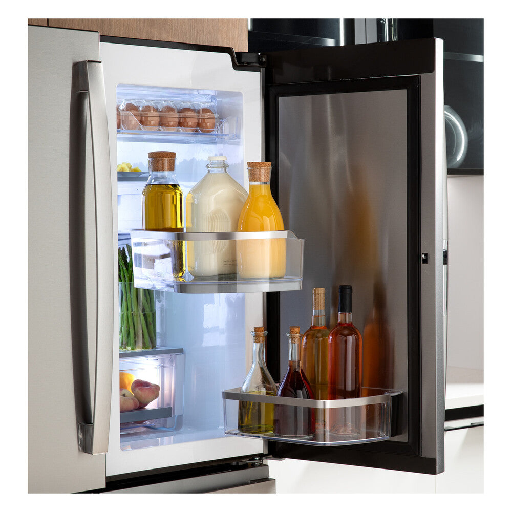 GE Profile GE Profile™ ENERGY STAR® 29 Cu. Ft. Smart Fingerprint Resistant 4-Door French-Do
