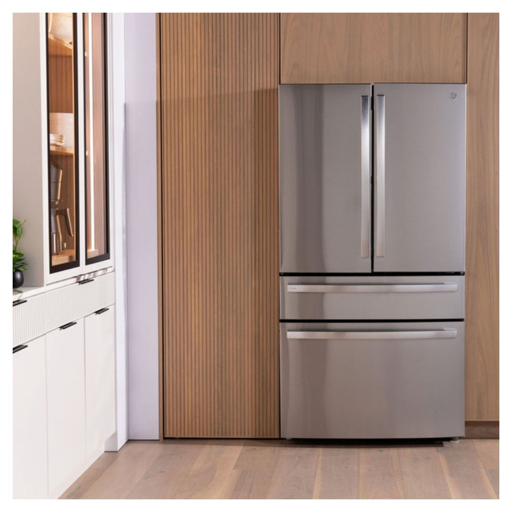 GE Profile GE Profile™ ENERGY STAR® 28.7 Cu. Ft. Smart Fingerprint Resistant 4-Door French-