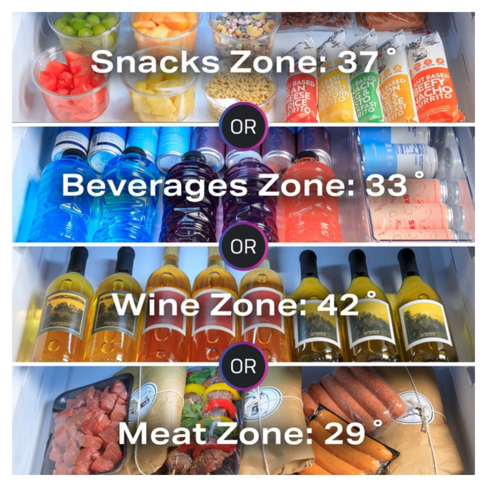 GE Profile GE Profile™ ENERGY STAR® 28.7 Cu. Ft. Smart Fingerprint Resistant 4-Door French-