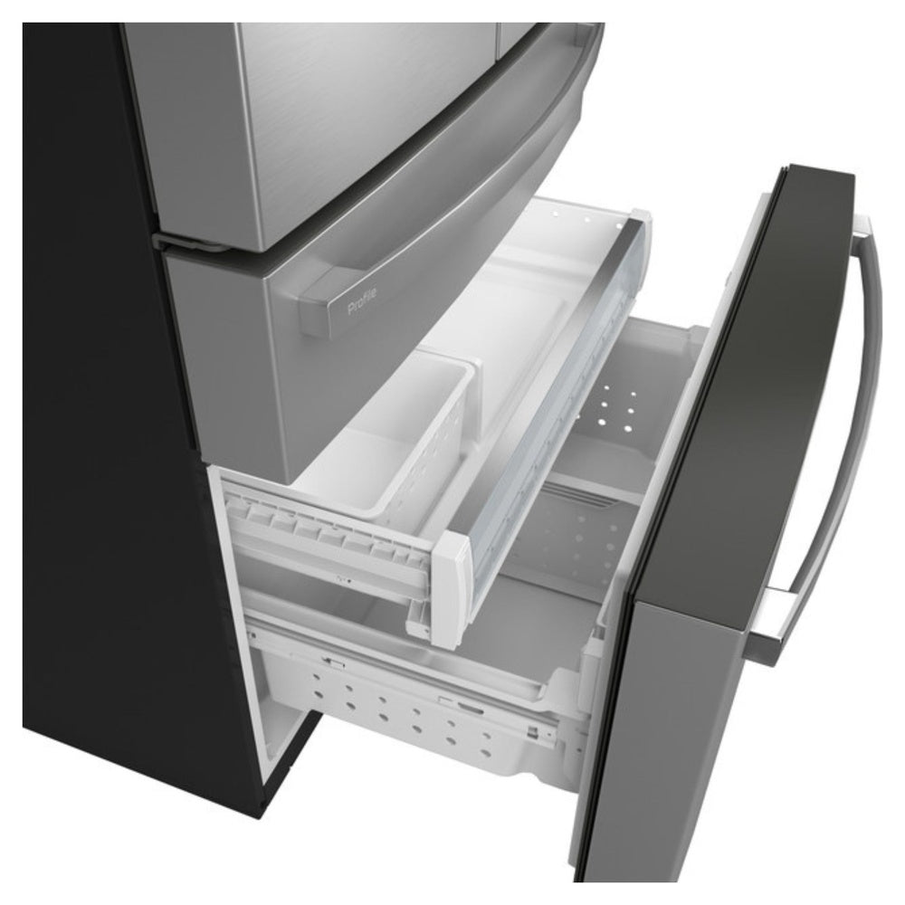GE Profile GE Profile™ ENERGY STAR® 28.7 Cu. Ft. Smart Fingerprint Resistant 4-Door French-