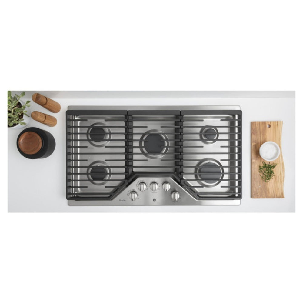 GE Profile GE Profile™ 36" Built-In Gas Cooktop with Five Burners