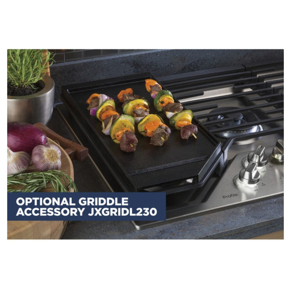 GE Profile GE Profile™ 30" Built-In Tri-Ring Gas Cooktop with 5 Burners and Included Extra-