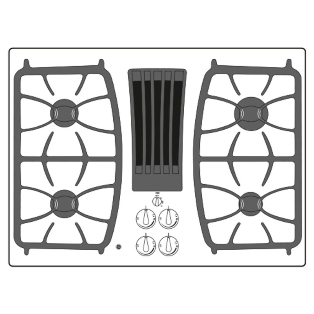 GE Profile GE Profile™ 30" Built-In Gas Downdraft Cooktop