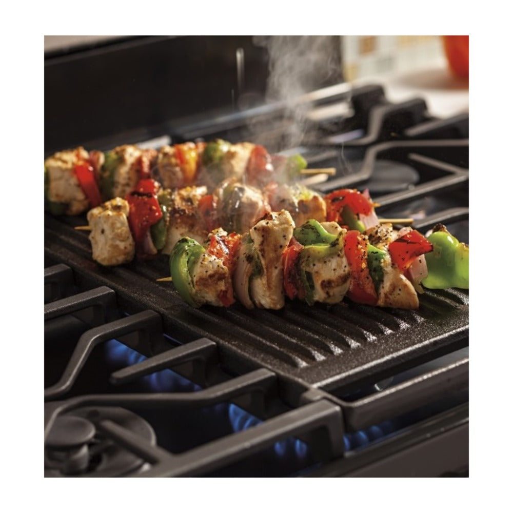 GE Profile GE Profile™ 30" Smart Slide-In Front-Control Gas Fingerprint Resistant Range wit