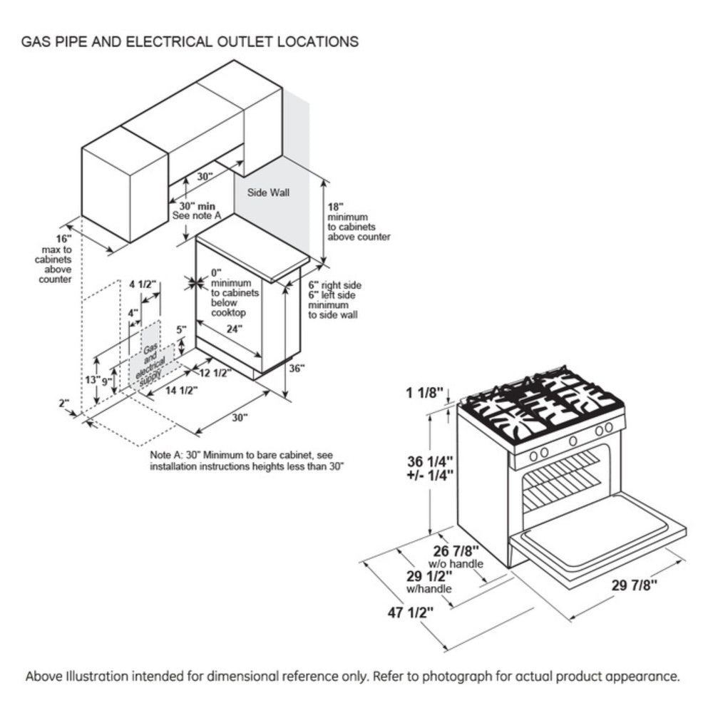 GE Profile GE Profile™ 30" Smart Slide-In Front-Control Gas Fingerprint Resistant Range wit