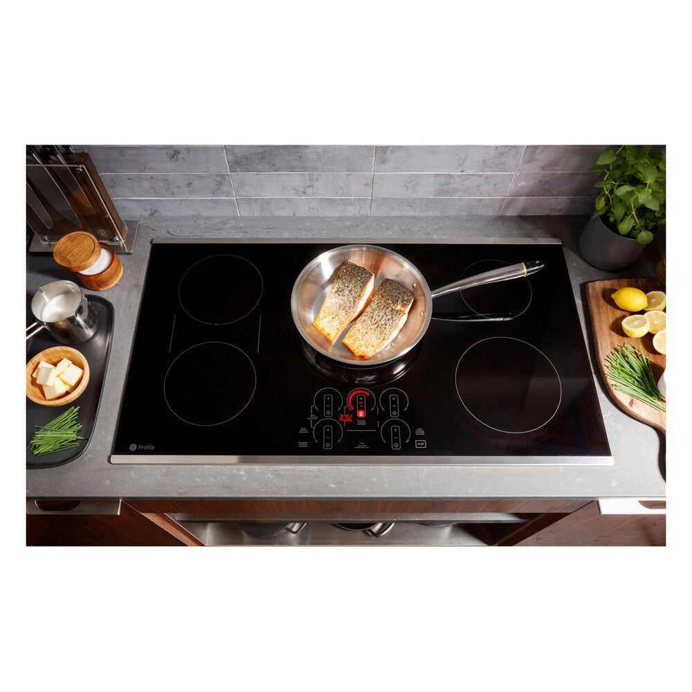 GE Profile GE Profile™ ENERGY STAR® 36" Built-In Touch Control Induction Cooktop