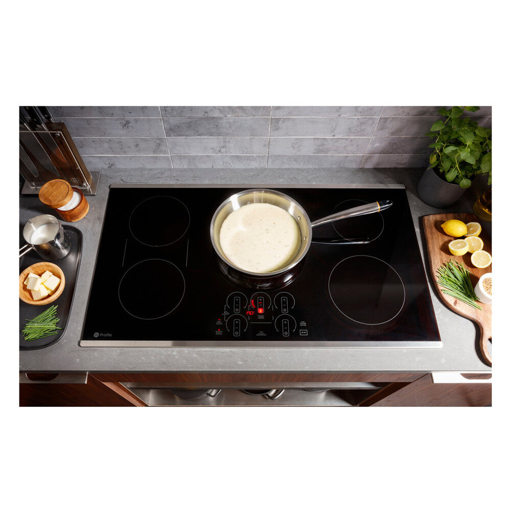 GE Profile GE Profile™ ENERGY STAR® 36" Built-In Touch Control Induction Cooktop