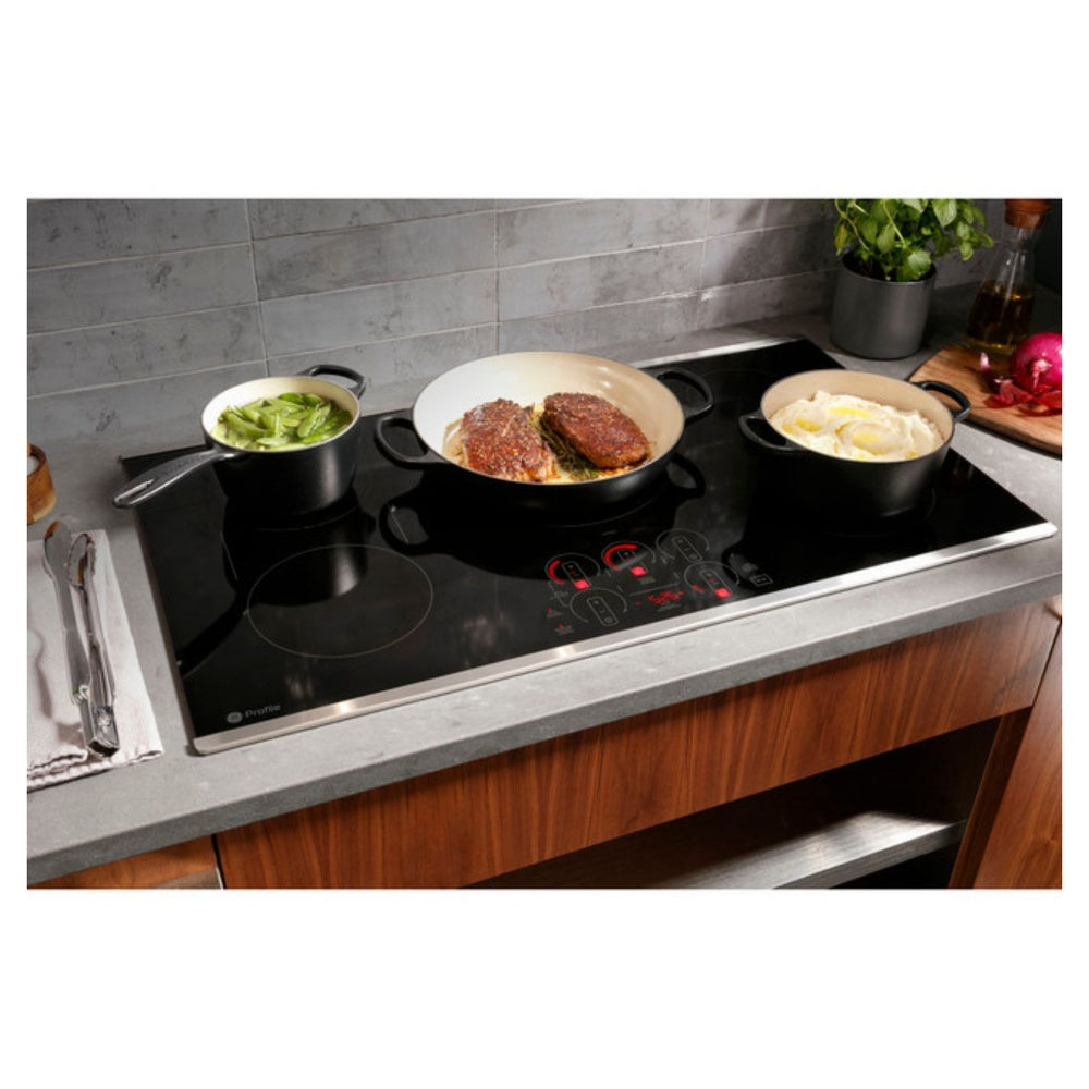 GE Profile GE Profile™ ENERGY STAR® 36" Built-In Touch Control Induction Cooktop