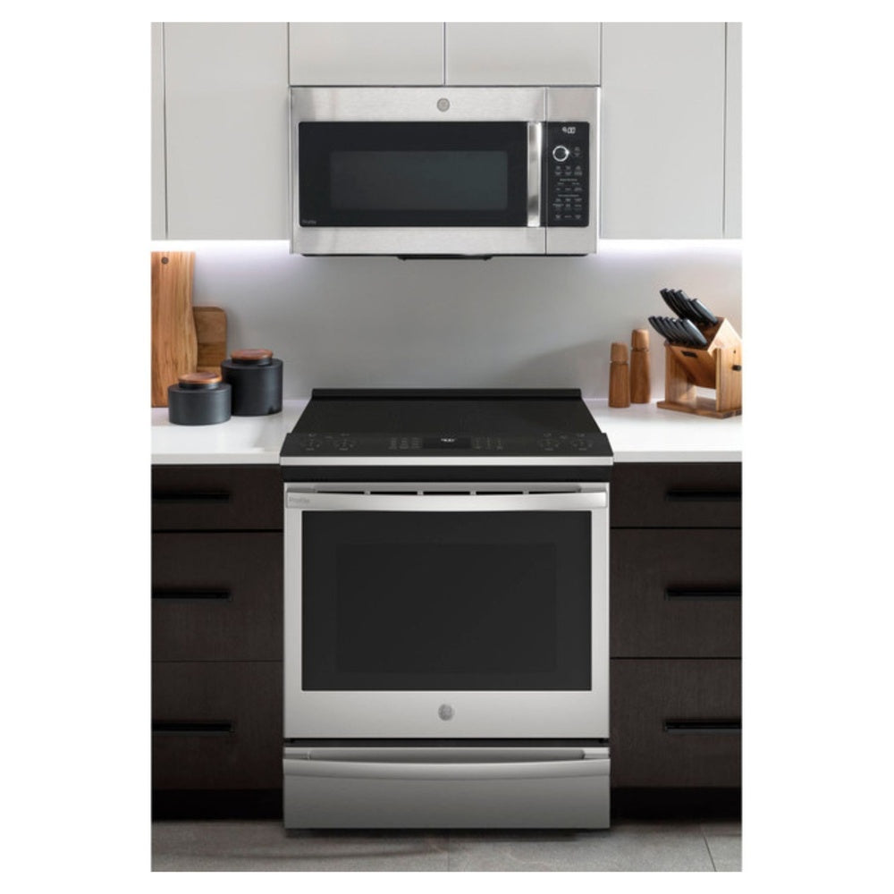GE Profile GE Profile™ 30" Smart Slide-In Fingerprint Resistant Front-Control Induction and