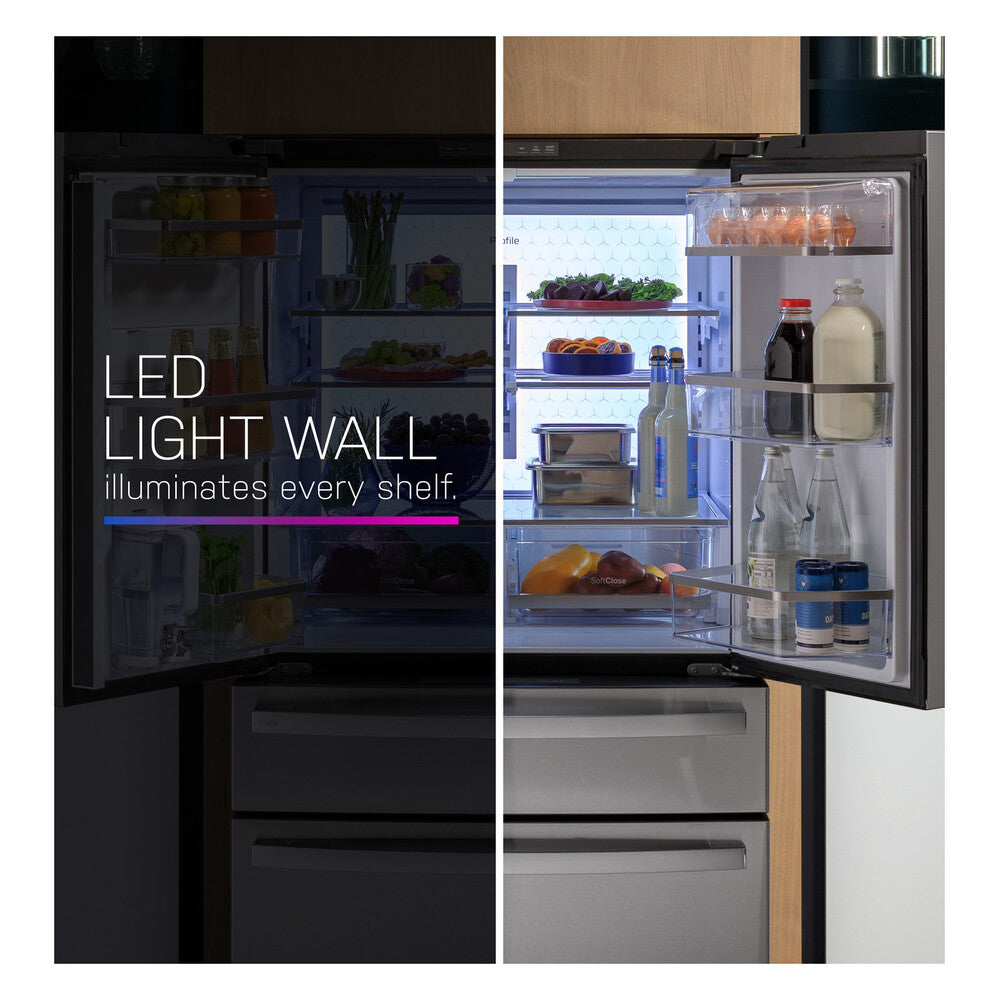 GE Profile GE Profile™ ENERGY STAR® 23.2 Cu. Ft. Smart Counter-Depth Fingerprint Resistant 