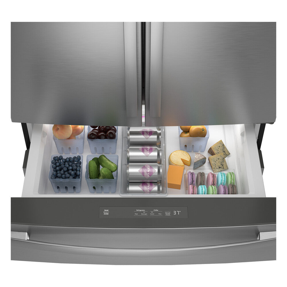 GE Profile GE Profile™ ENERGY STAR® 23.2 Cu. Ft. Smart Counter-Depth Fingerprint Resistant 