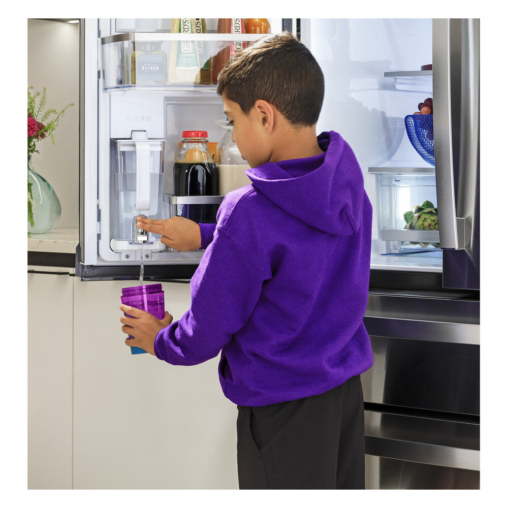 GE Profile GE Profile™ ENERGY STAR® 23.2 Cu. Ft. Smart Counter-Depth Fingerprint Resistant 