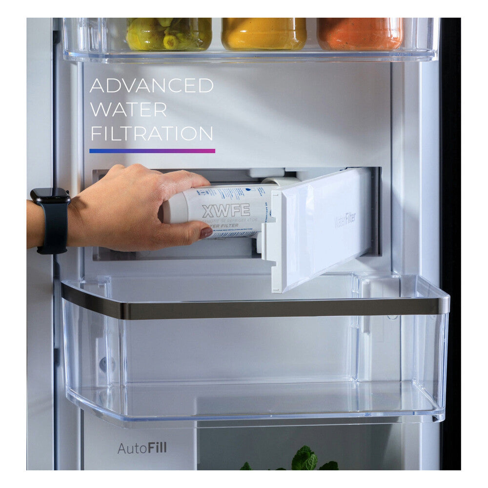 GE Profile GE Profile™ ENERGY STAR® 23.2 Cu. Ft. Smart Counter-Depth Fingerprint Resistant 