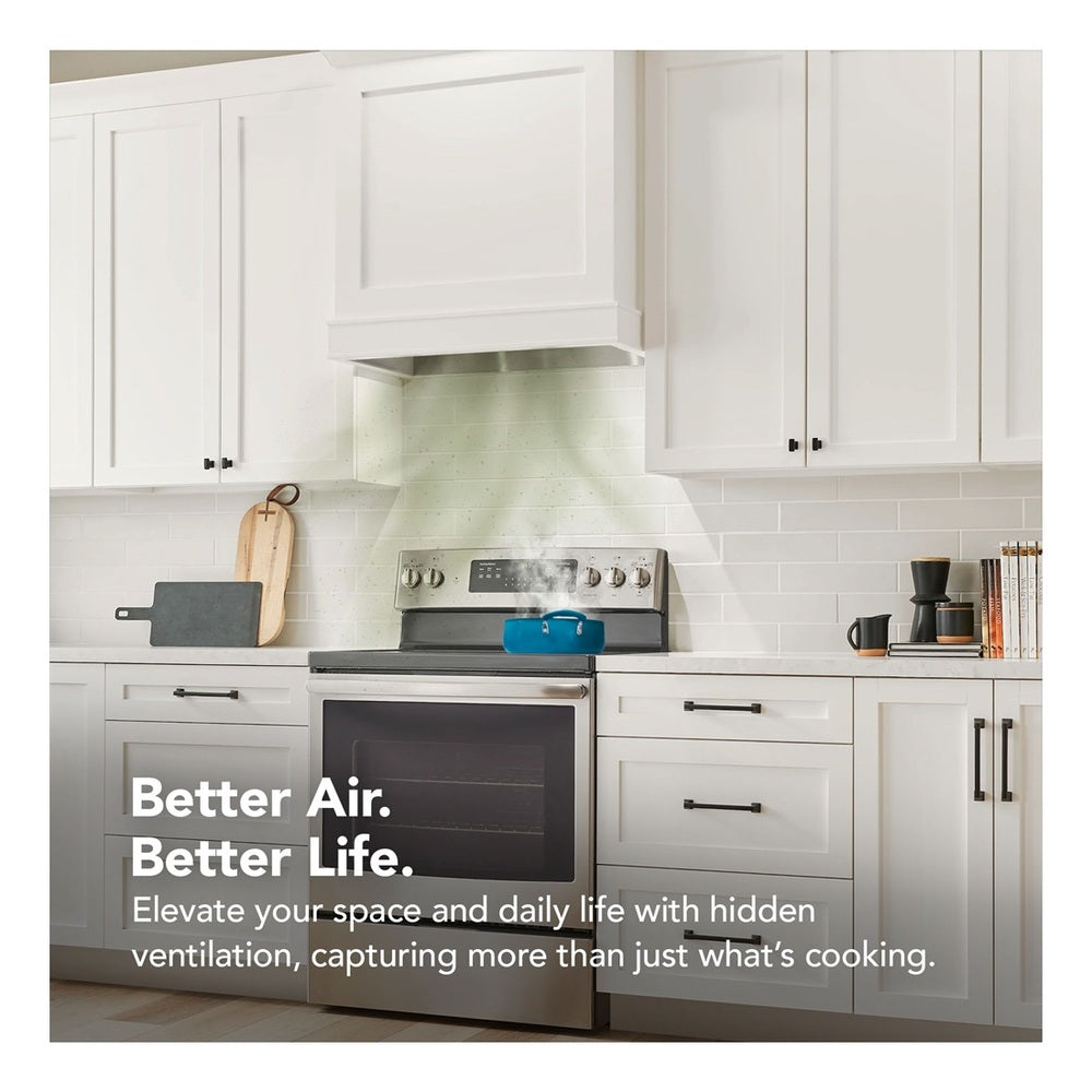 Broan Broan-NuTone 21-Inch Custom Range Hood Power Pack Insert w/ Easy Install System,