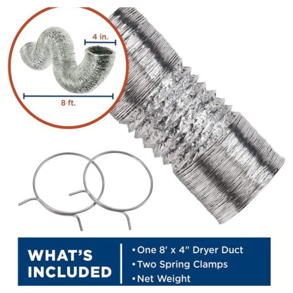 GE Super Flexible Foil 8' Transition Duct