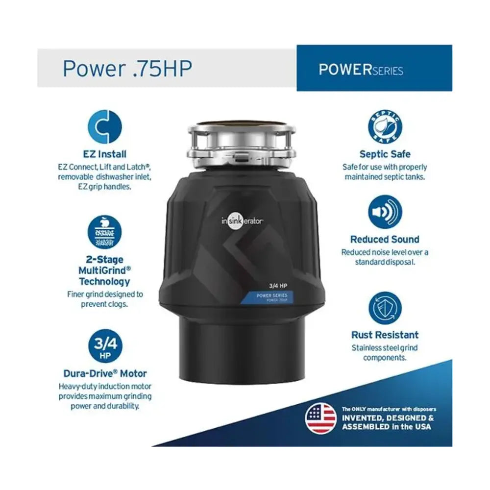 Insignia 80019-ISE HOUSEHOLD DISPOSERS 115V 60HZ