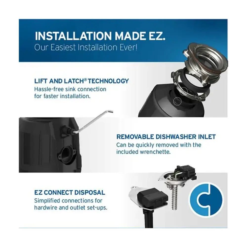 Insignia 80019-ISE HOUSEHOLD DISPOSERS 115V 60HZ