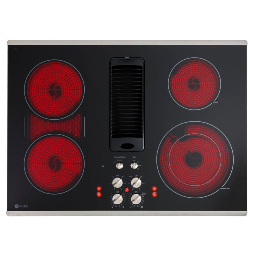 GE Profile GE Profile™ 30" Downdraft Electric Cooktop