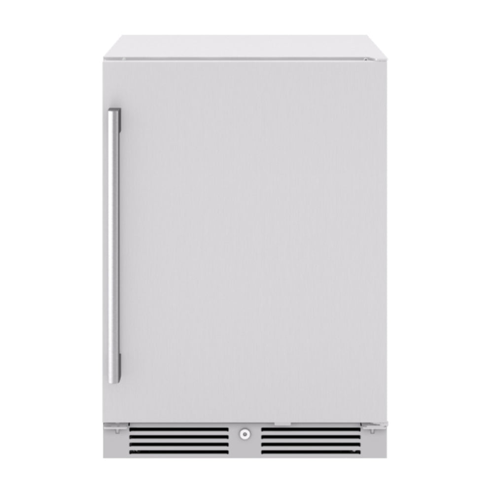 Zephyr Presrv Bev Outdoor Cooler, 24in UC, SS, Lock, 1Z