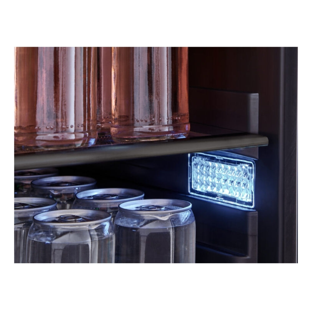 Zephyr Presrv Bev Outdoor Cooler, 24in UC, SS, Lock, 1Z