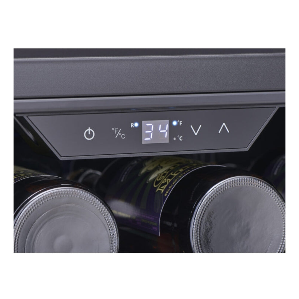 Zephyr Presrv Bev Outdoor Cooler, 24in UC, SS, Lock, 1Z