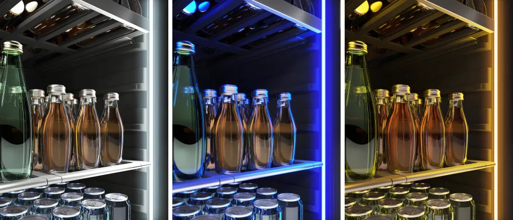 Zephyr Presrv Bev Cooler, 24in UC, SS+Gls, Rvs Door, 1Z