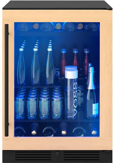 Zephyr Presrv Bev Cooler, 24in UC, Panel Ready+Gls, 1Z