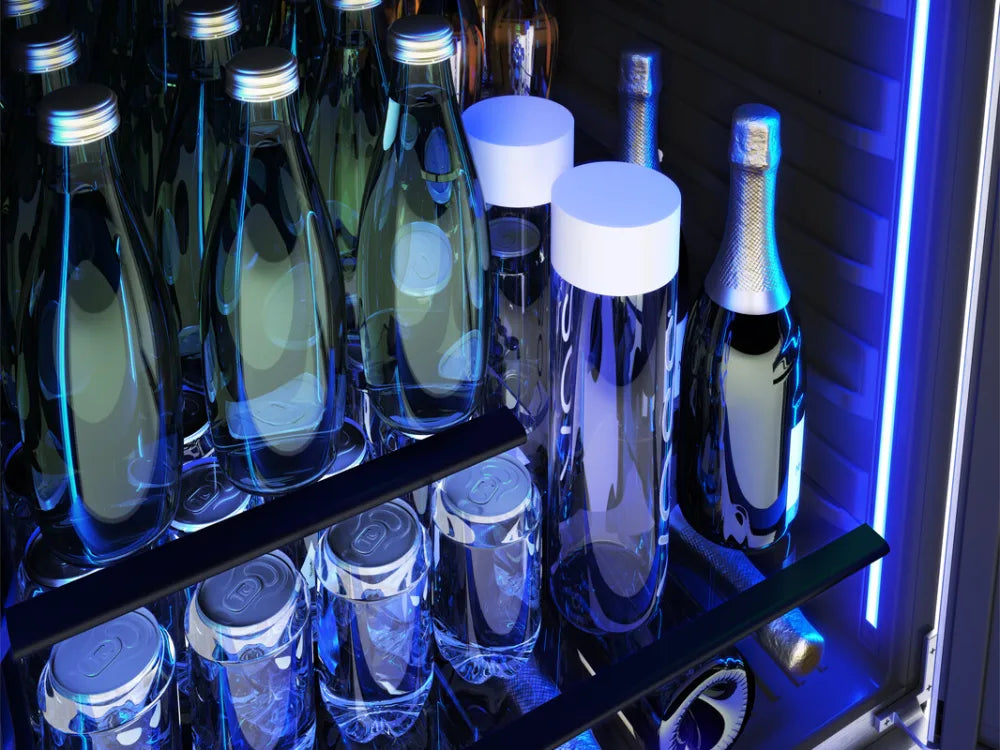 Zephyr Presrv Bev Cooler, 24in UC, Panel Ready+Gls, 1Z