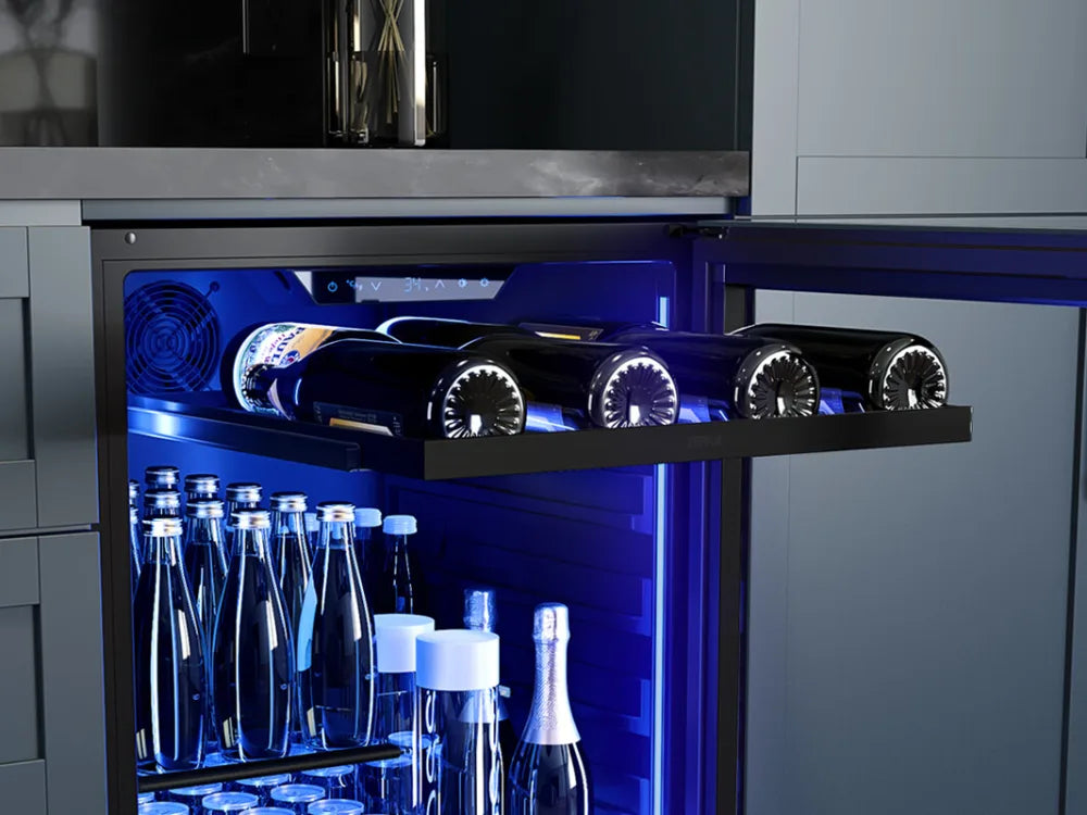 Zephyr Presrv Bev Cooler, 24in UC, Panel Ready+Gls, 1Z