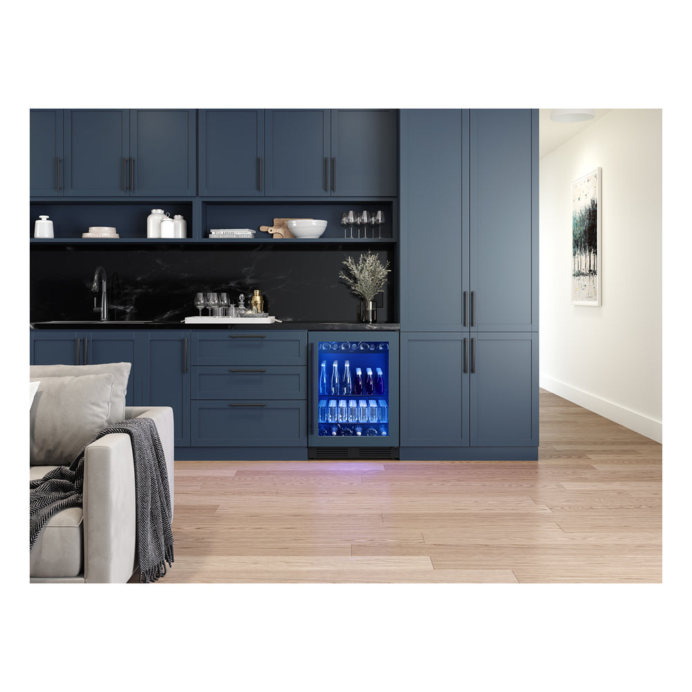 Zephyr Presrv Bev Cooler, 24in UC, Panel Ready+Gls, 1Z