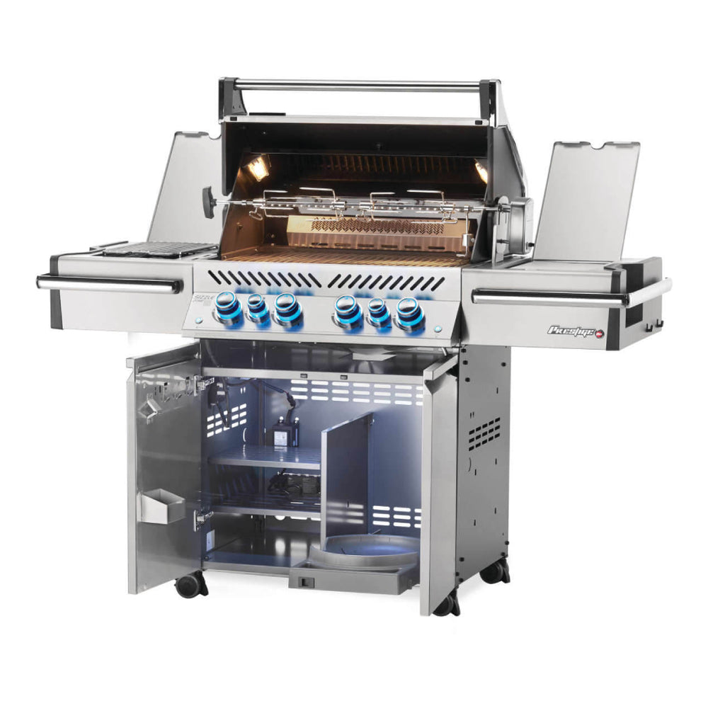 Napoleon Legacy Prestige PRO 500 RSIB with Infrared Side and Rear Burners , Propane, Stai