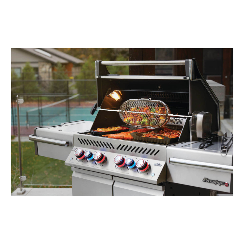 Napoleon Legacy Prestige PRO 500 RSIB with Infrared Side and Rear Burners , Propane, Stai
