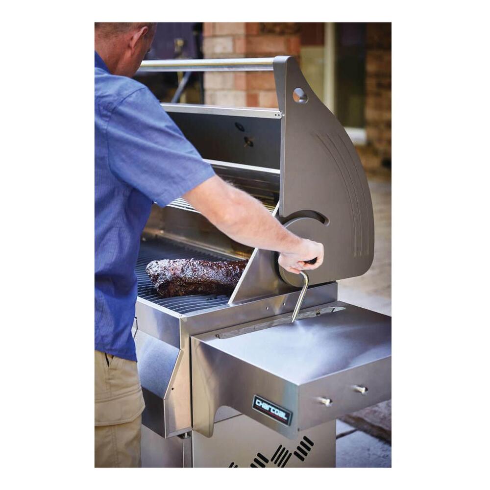 Napoleon Professional 605 Charcoal Cart Full Size Cart Grill , Charcoal, Stainless Steel