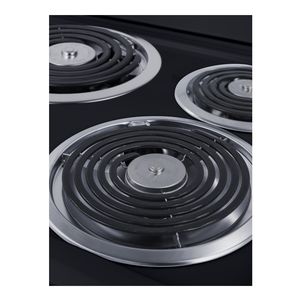 Summit 20" Wide Electric Coil Range