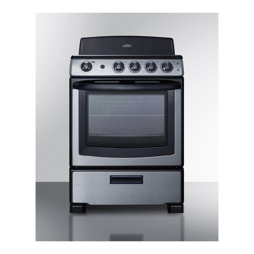 Summit 24" Wide Electric Coil Range