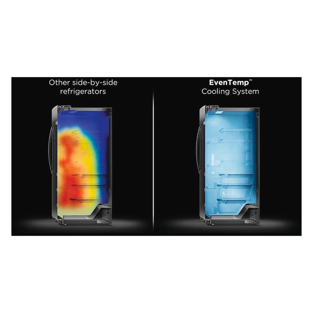 Frigidaire Professional 22 Cu. Ft. 36" Counter Depth Side by Side Refrigerator