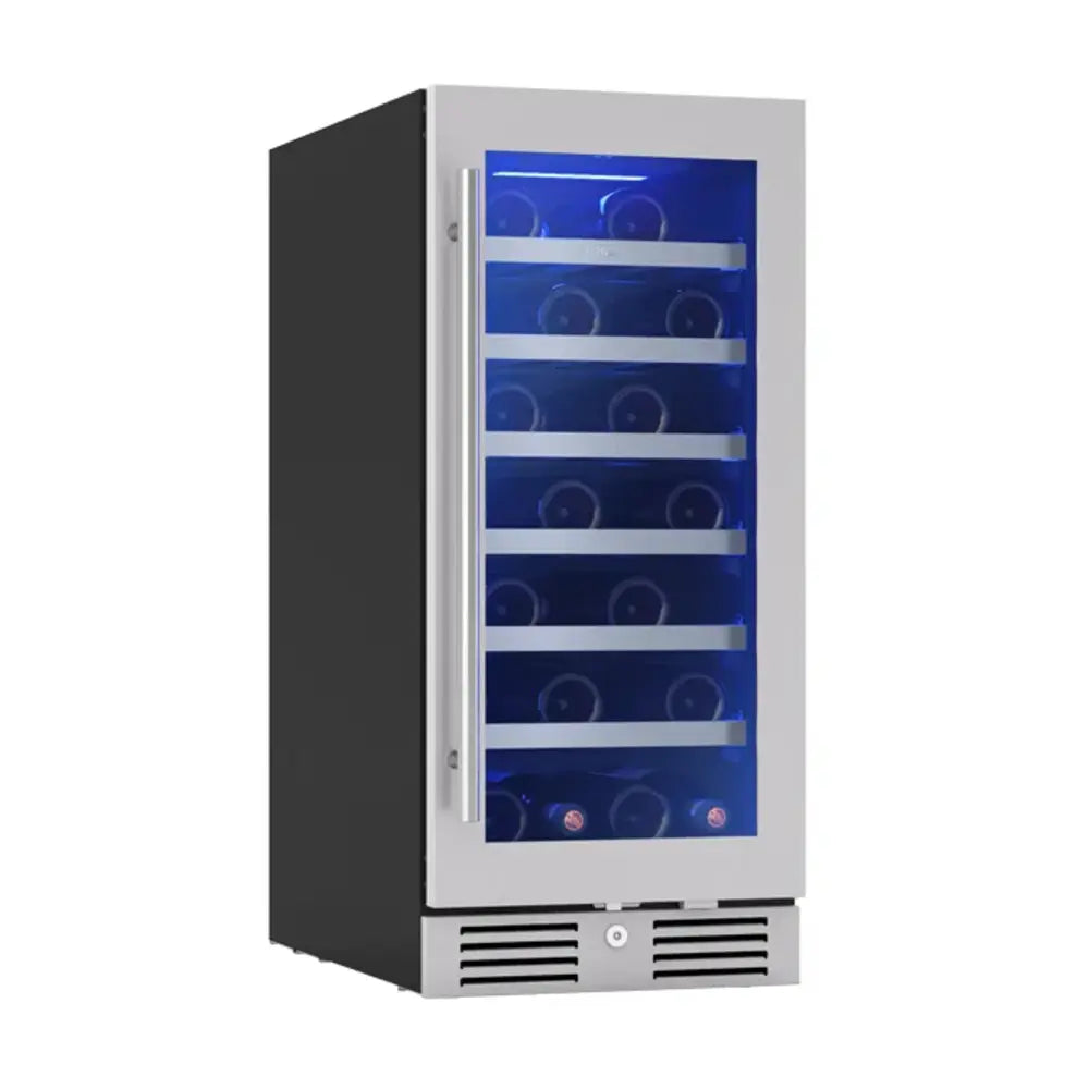 Zephyr Presrv Wine Cooler, 15in UC, SS+Gls, Rvs Door, 1Z