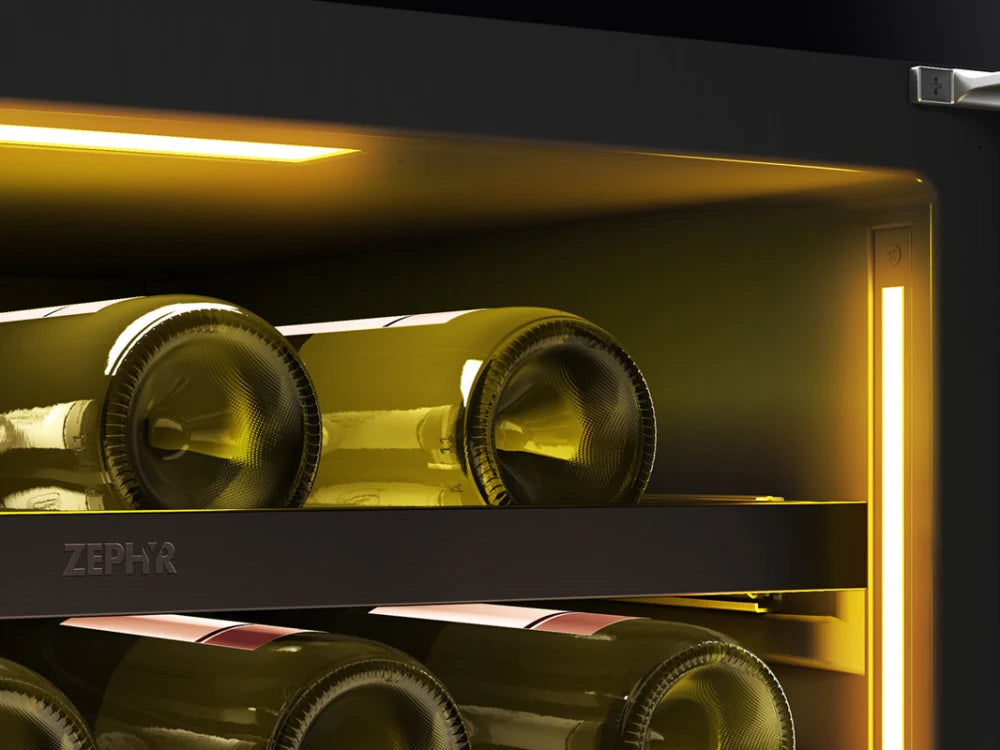 Zephyr Presrv Wine Cooler, 24in UC, Panel Ready+Gls, 2Z