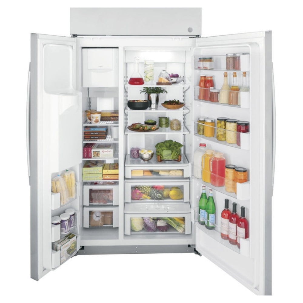 GE Profile GE Profile™ 42" Smart Built-In Side-by-Side Refrigerator with Dispenser