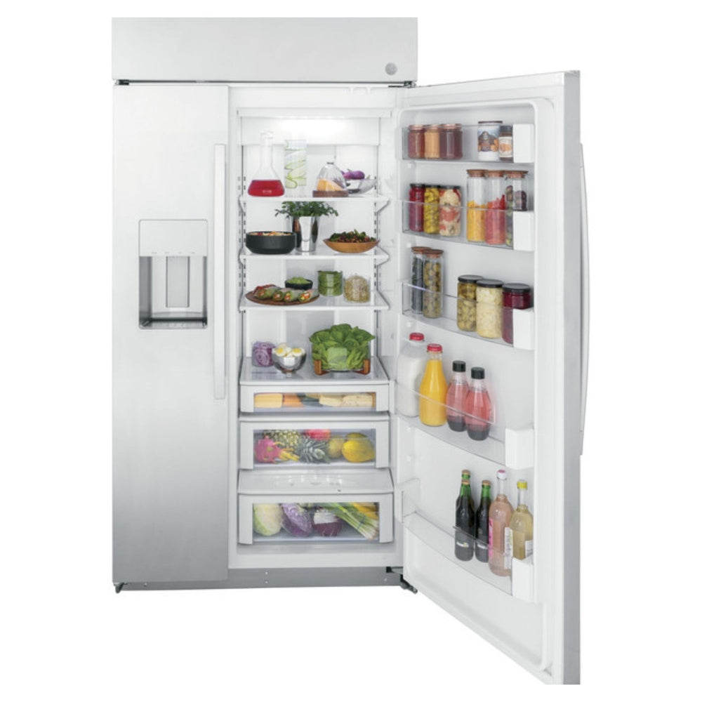 GE Profile GE Profile™ 42" Smart Built-In Side-by-Side Refrigerator with Dispenser
