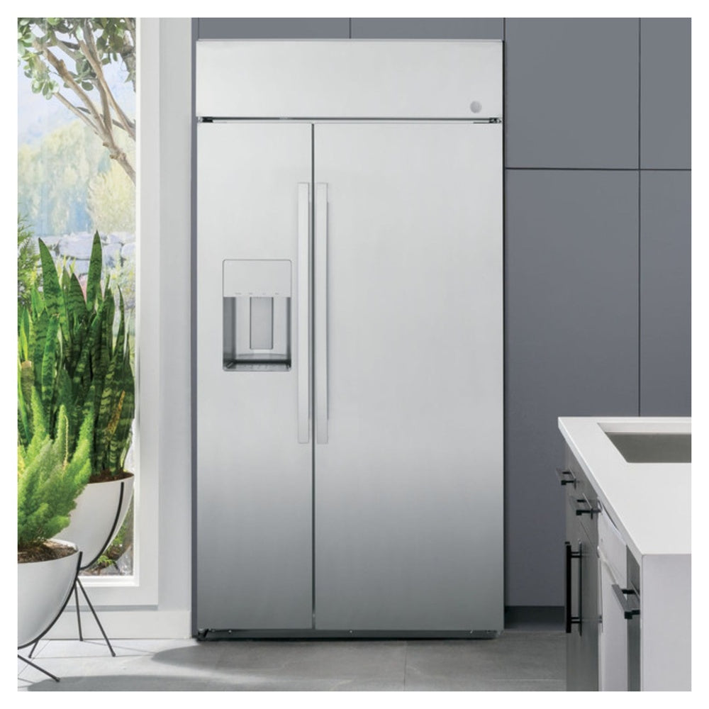 GE Profile GE Profile™ 42" Smart Built-In Side-by-Side Refrigerator with Dispenser