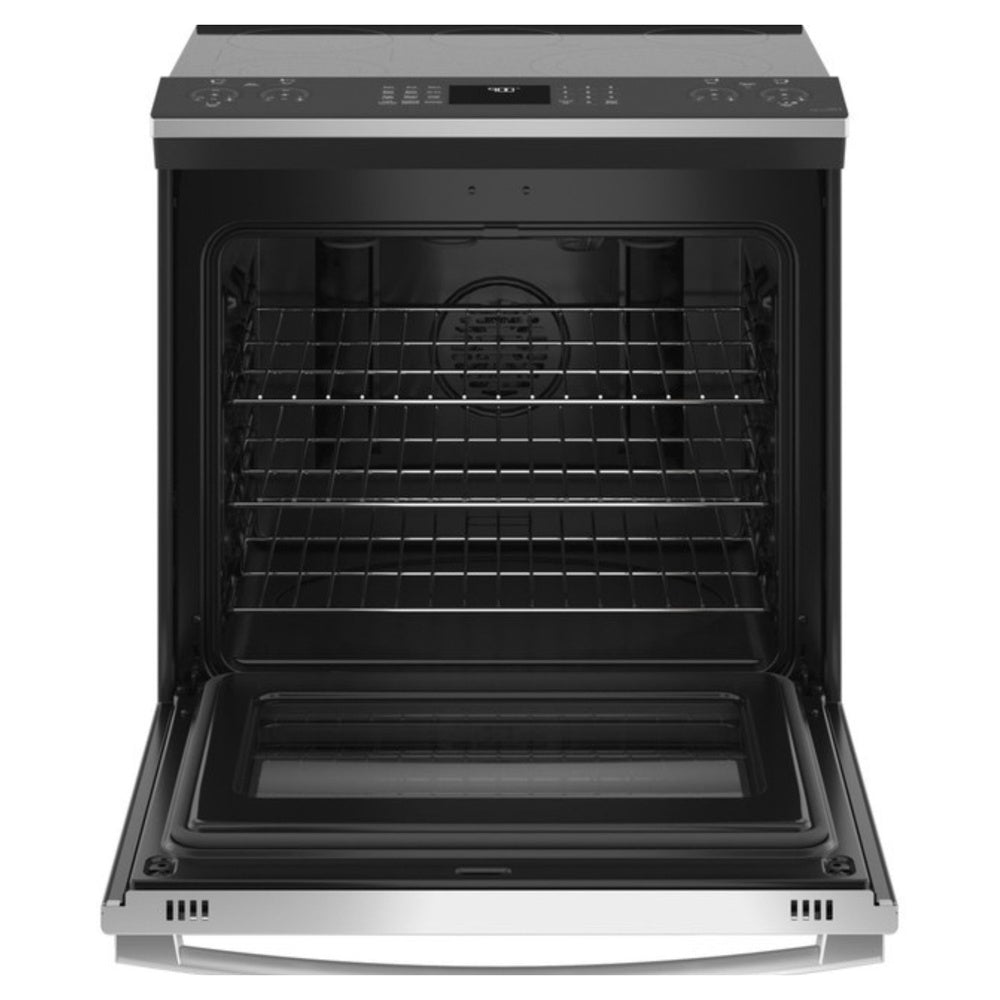 GE Profile GE Profile™ 30" Smart Slide-In Electric Convection Fingerprint Resistant Range w