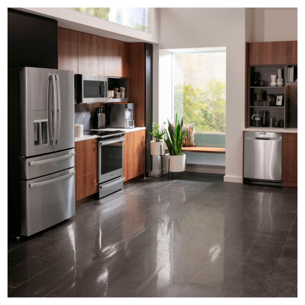 GE Profile GE Profile™ 30" Smart Slide-In Electric Convection Fingerprint Resistant Range w